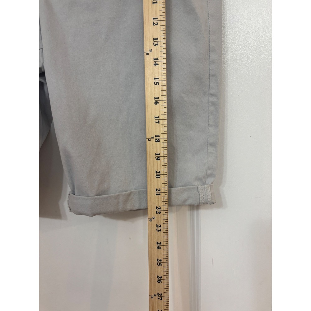 Gloria Vanderbilt Amanda Pull On Bermuda Shorts Dove Grey Classic Rise 16 NEW - Picture 5 of 8
